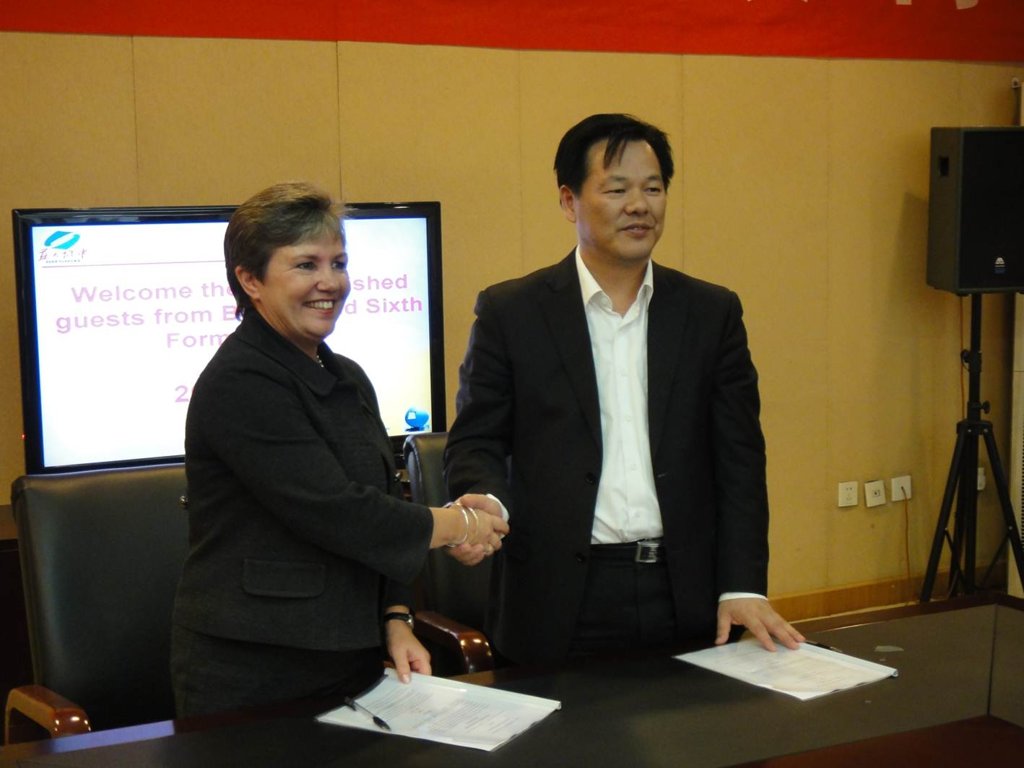 Image of Wirral’s Sixth Form College forges China University partnership