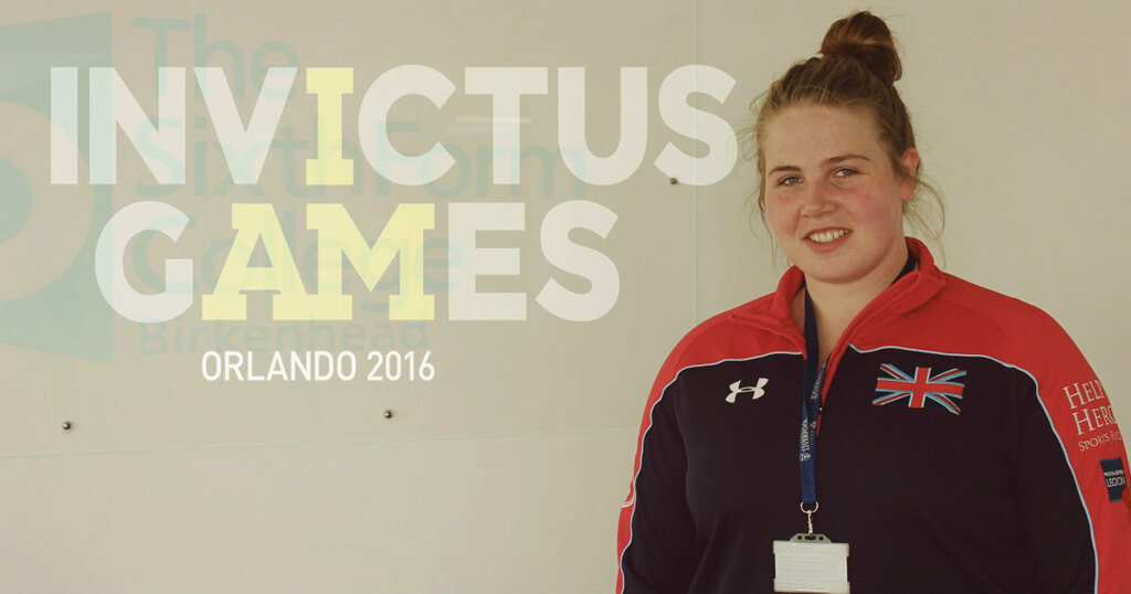 Image of 2016 Invictus Games Selection Honour For Student Laura