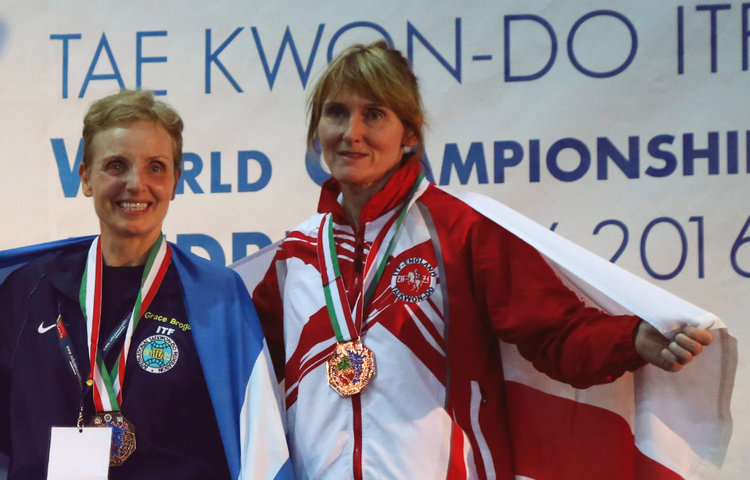 Image of College Teacher & Taekwon-Do Instructor Takes Home World Championship Gold