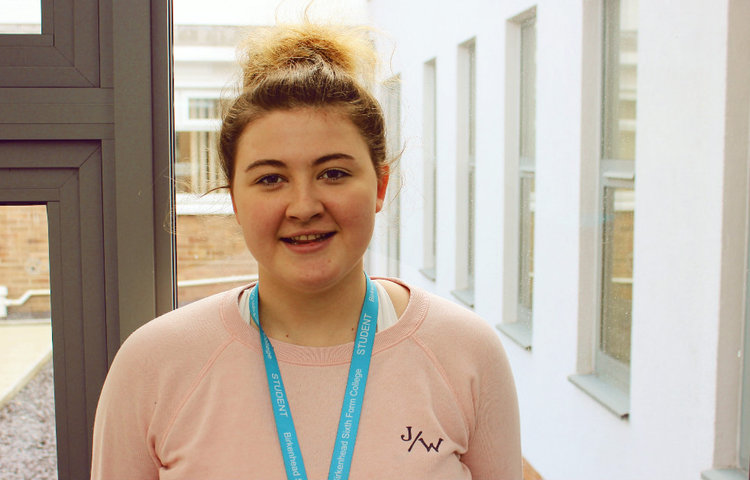 Image of Changing Sixth Forms Plays Key Role in Sophie's Success Story