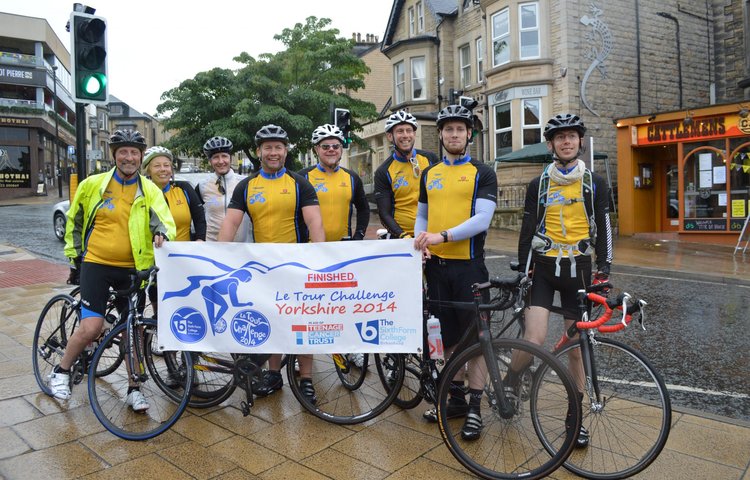 Image of BSFC Tour Team Complete Cycle Challenge for Teenage Cancer Trust