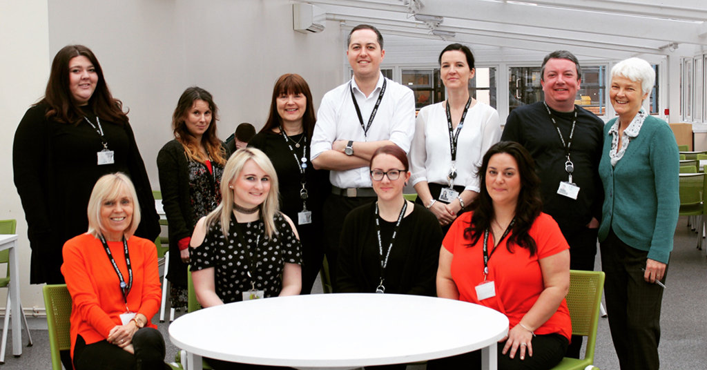 Image of College’s Student Development Team shortlisted for regional award