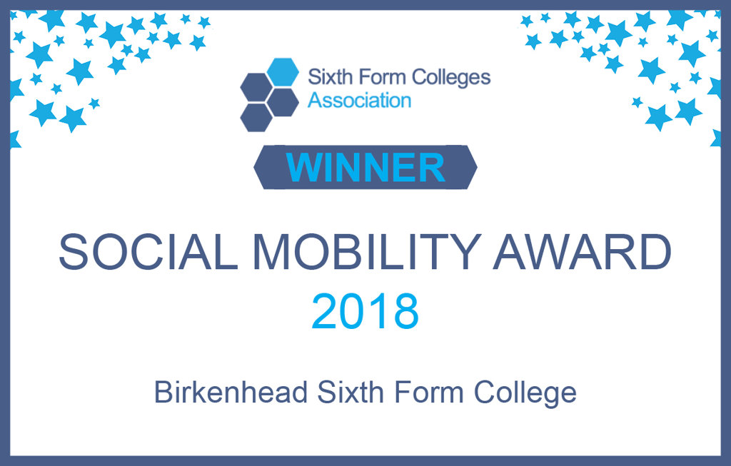 Image of College wins national Social Mobility award