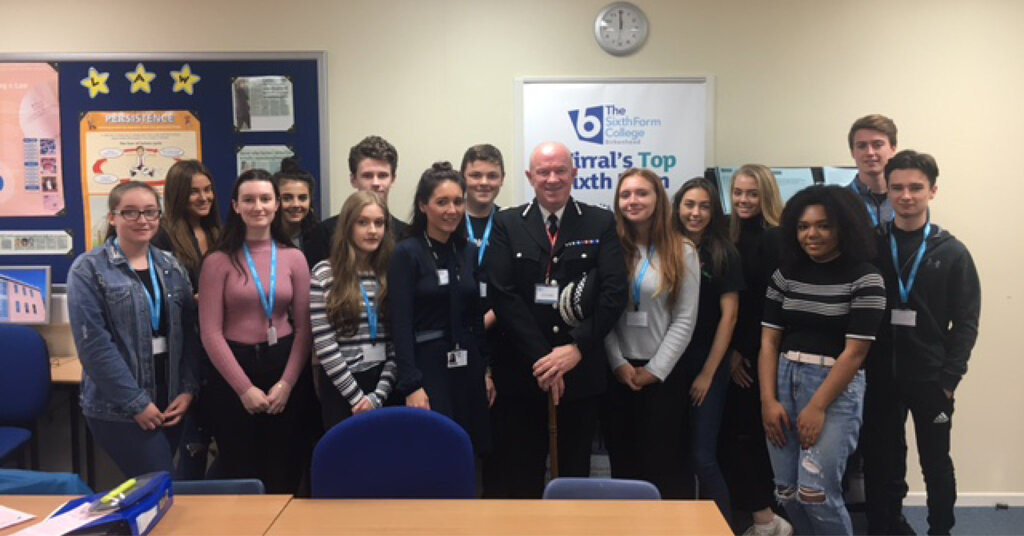 Image of College welcomes Chief Constable of Merseyside Police