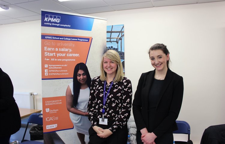 Image of Students gain valuable Careers Guidance at The Sixth Form College’s Jobs and Apprenticeships Fair 