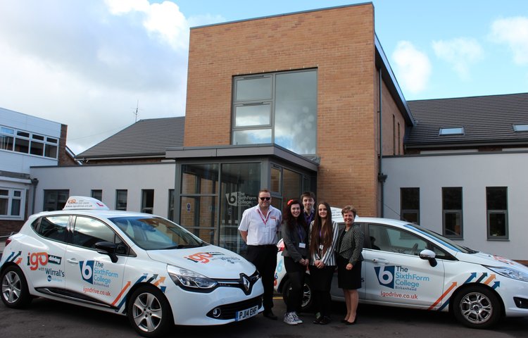 Image of The Sixth Form College puts students in the driving seat
