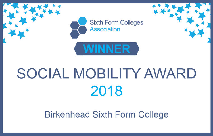 Image of College wins national Social Mobility award