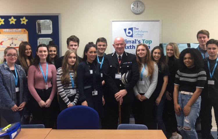 Image of College welcomes Chief Constable of Merseyside Police