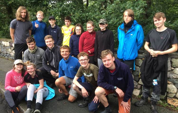 Image of DofE Gold students complete qualifying expedition